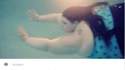 Je ne suis pas grosse, je suis aquatique...