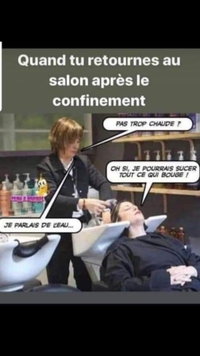 Les coiffeuses vont en entendre de belles après le confinement 
