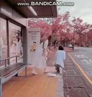 Pendant ce temps là à la raie de bus 