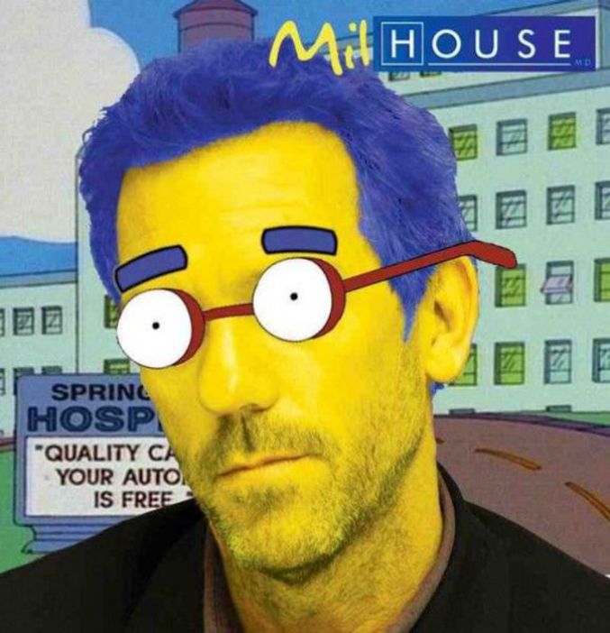 House chez les Simpson.