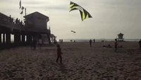 Troller avec un cerf-volant