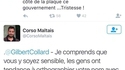 Encore un politicard qui aurait du tourner sept fois son doigt avant de tweeter