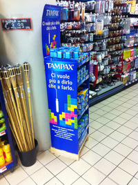 Tetris vs Tampax