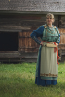 Costume d'apparat traditionnel finlandais, vers 1050 (période viking)