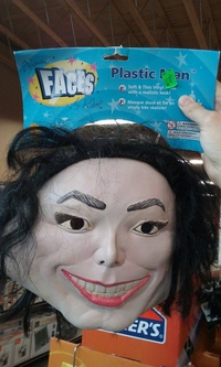 Un masque de plastique