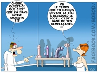 En voilà un mis sur la touche!