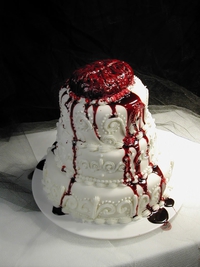 Gâteau saignant