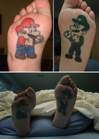 Tatouages Mario 4