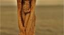 Statues en bois flotté par Debra Bernier