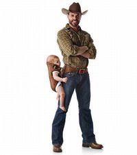 Papa cow-boy
