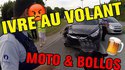 Motards qui arrêtent un gars ivre au volant & boloss