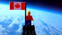 Lego dans l'espace