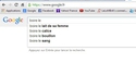 Une autre proposition Google