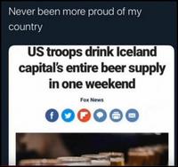 C'est bien connu, l'Islande est un pays où il fait soif !