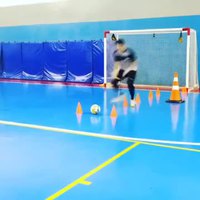 Entraînement de gardien de handball