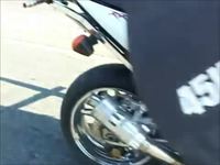 Haltérophilie en moto