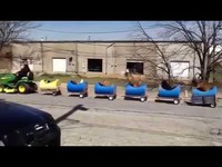 Le petit train des chiens