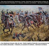 Hussards de la mort (donc prussiens) à Waterloo