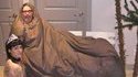Jabba le hutt et princesse Leia