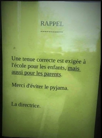 Kan on en arrive là, on peut désespérer sur la façon d'élever les enfants