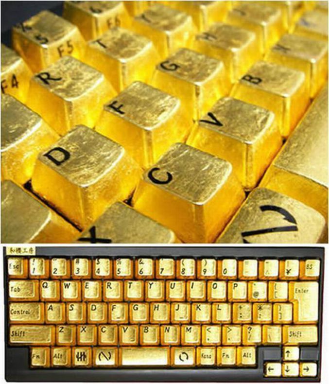 Un clavier pour riches.