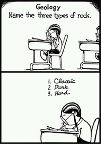 Contrôle de géologie