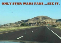 Seuls les fans de Star wars peuvent le voir
