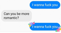 Un peu de romantisme dans ce monde de brute