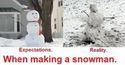 Comment faire un bonhomme de neige