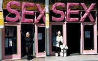 Sexshop en noir & blanc