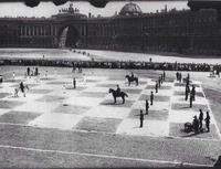 Jeu d'echec humain