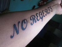 Ne jamais regertter...