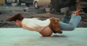 Pregnant breakdance