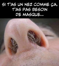 Si t'as un nez comme ça