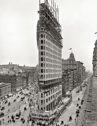 Le Flatiron building (New York) en 1902