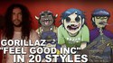 Gorillaz - Feel Good Inc | Ten Second Songs 20 Style Cover