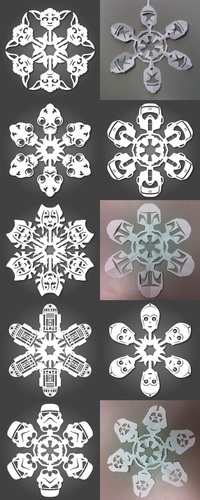 Flocons Star Wars