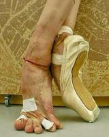 Pieds de ballerines 