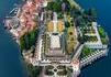 Isola bella fait partie des îles Borromées situées sur le lac Majeur (Italie)