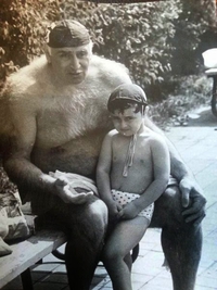 Grand-père et petit fils