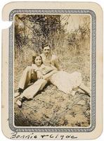 Bonnie Parker & Clyde Barrow en 1933