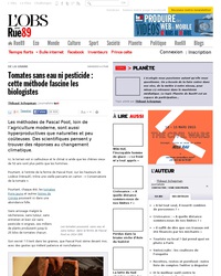 La méthode intéressante de Pascal Poot pour faire pousser les tomates