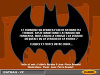 Répliques de Batman