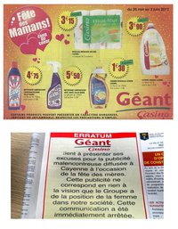 La fête des mères chez Géant