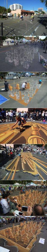 Peinture trompe l'oeil 2