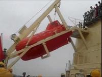 Lancement d'un bateau