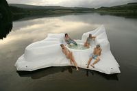 Jacuzzi flottant