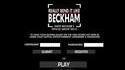 Beckham shoot