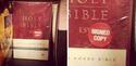 Une bible dédicacée