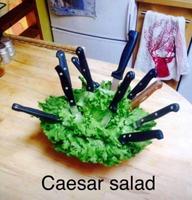 Salade César : il manque encore quelques poignards, et bien sur Brutus !